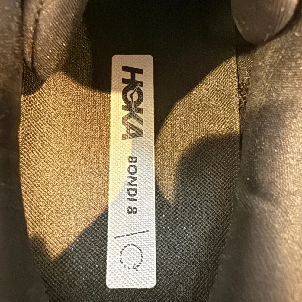 HOKA Men's Black Cushioning Running Shoe - Picture 7 of 8